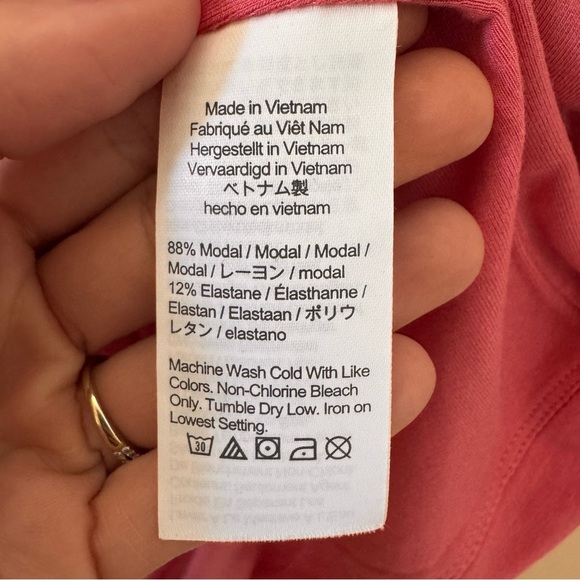 NWT J. Crew FormKnit One-Shoulder Tank Top Pink Size Medium - Picture 9 of 10